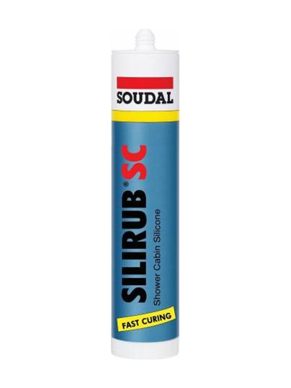 SOUDAL SİLİRUB S ASETOKSİ SİLİKON 280 GR BEYAZ (1 KUTU=30 ADET)